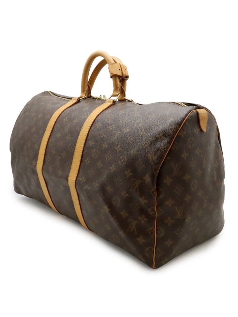 Louis Vuitton Monogram Keepall 55 Boston Bag Travel Purse - Picture 2 of 8